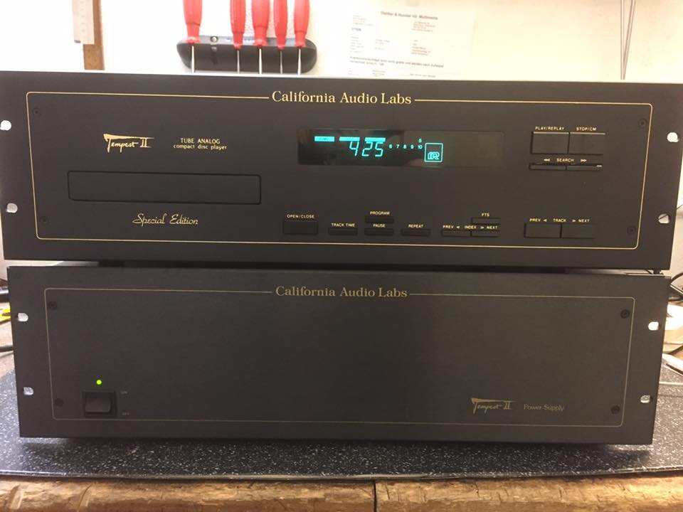 california audio cd player reparatur