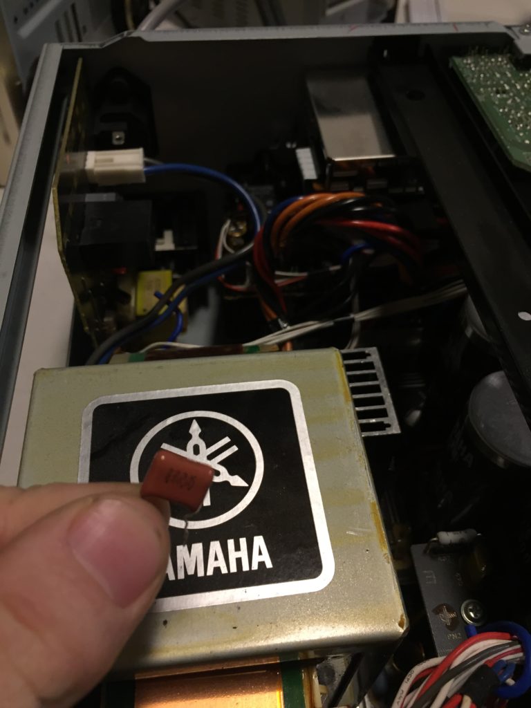Yamaha Verstärker schaltet nicht ein aus reparatur